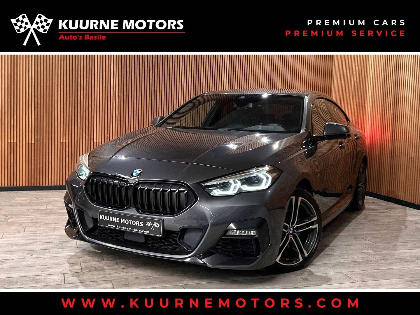 BMW 2 Serie 218 dA GranCoupé M Pack Alu18"/Led/Gps/Live/Pdc, Autos, Argent ou Gris, Achat, 2255 kg, Noir