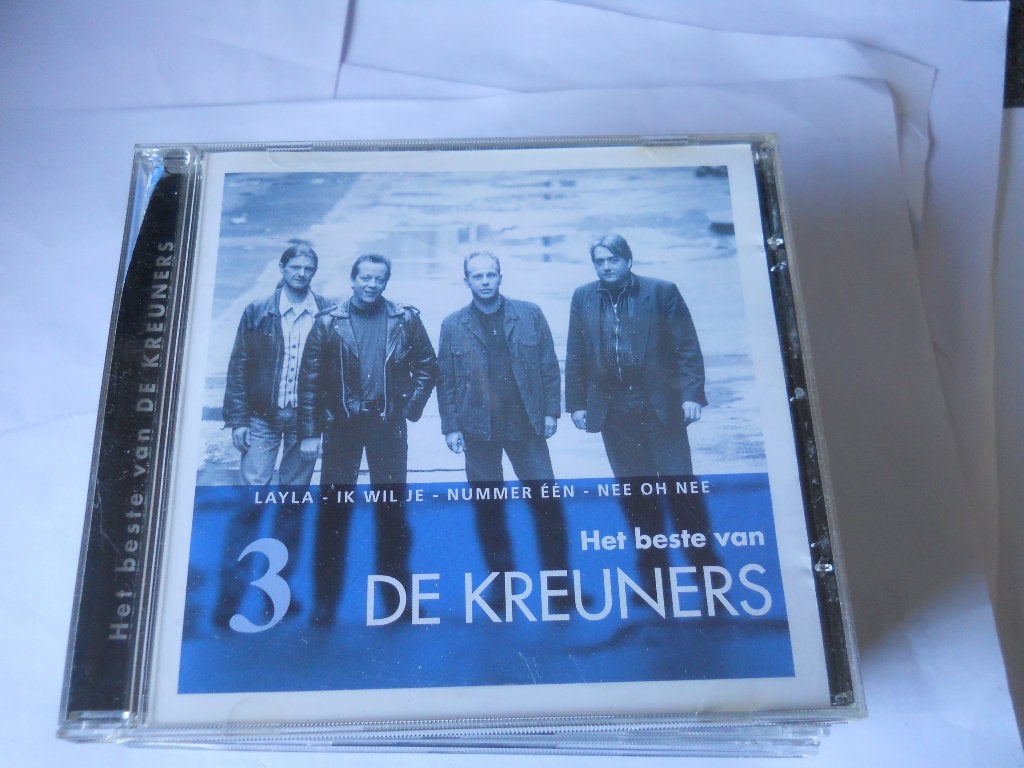 CD - DE KREUNERS - HET BESTE VAN, Ophalen of Verzenden, Zo goed als nieuw, Verzamelalbum, Pop