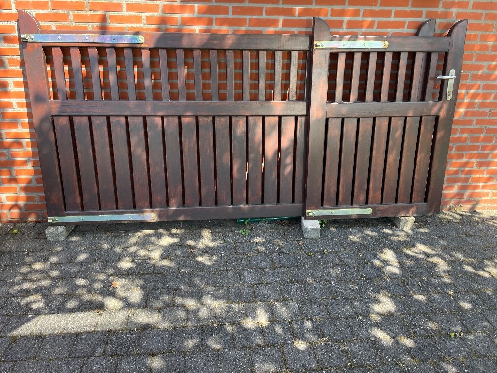 Tuinpoort, Ophalen, Gebruikt, 100 tot 150 cm, Hout