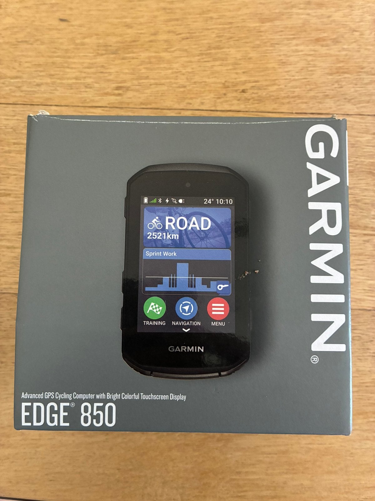 Garmin Edge 850 nieuw in verpakking met accessoires, Ophalen, GPS, Zo goed als nieuw