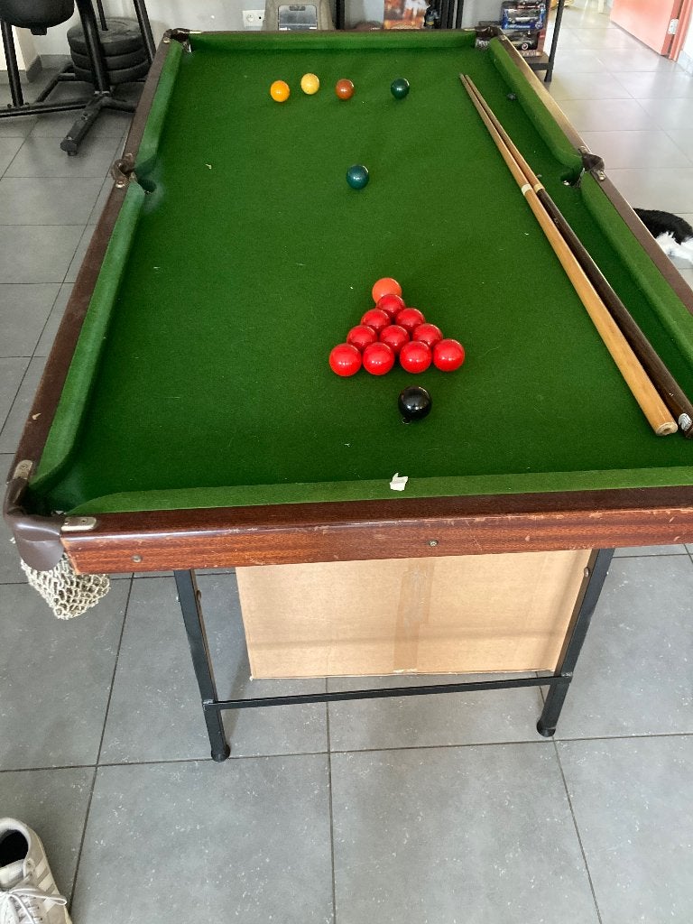 Kleine snookertafel, Enlèvement, Utilisé, Table de snooker