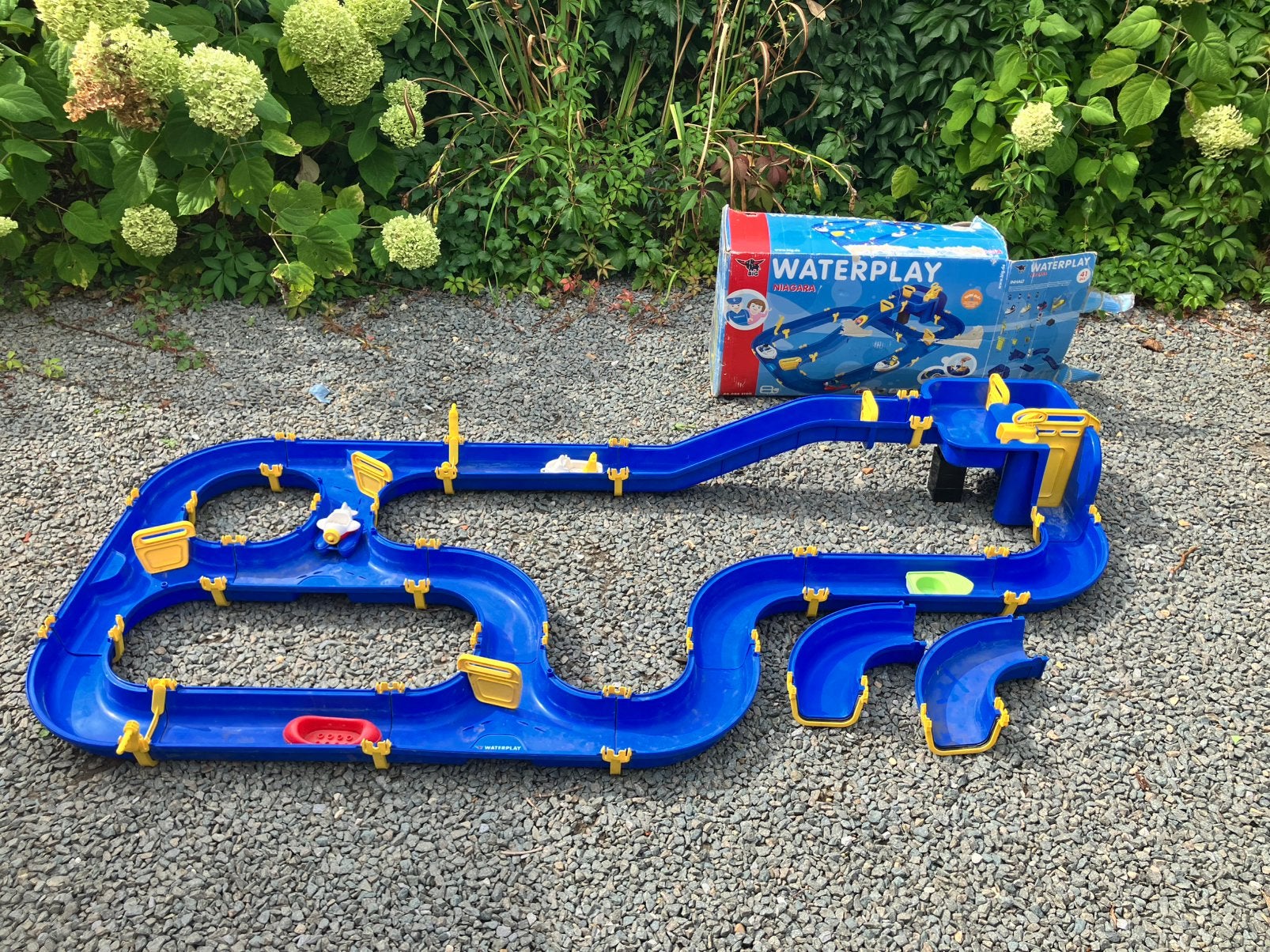 Waterplay, Ophalen, Gebruikt