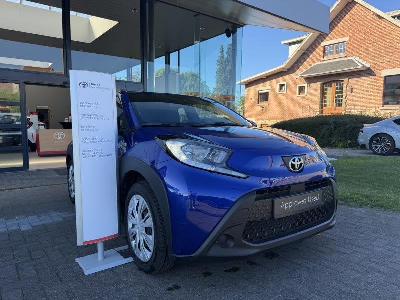 Toyota Aygo X play, Auto's, Automaat, Euro 6, Blauw, 5 deurs
