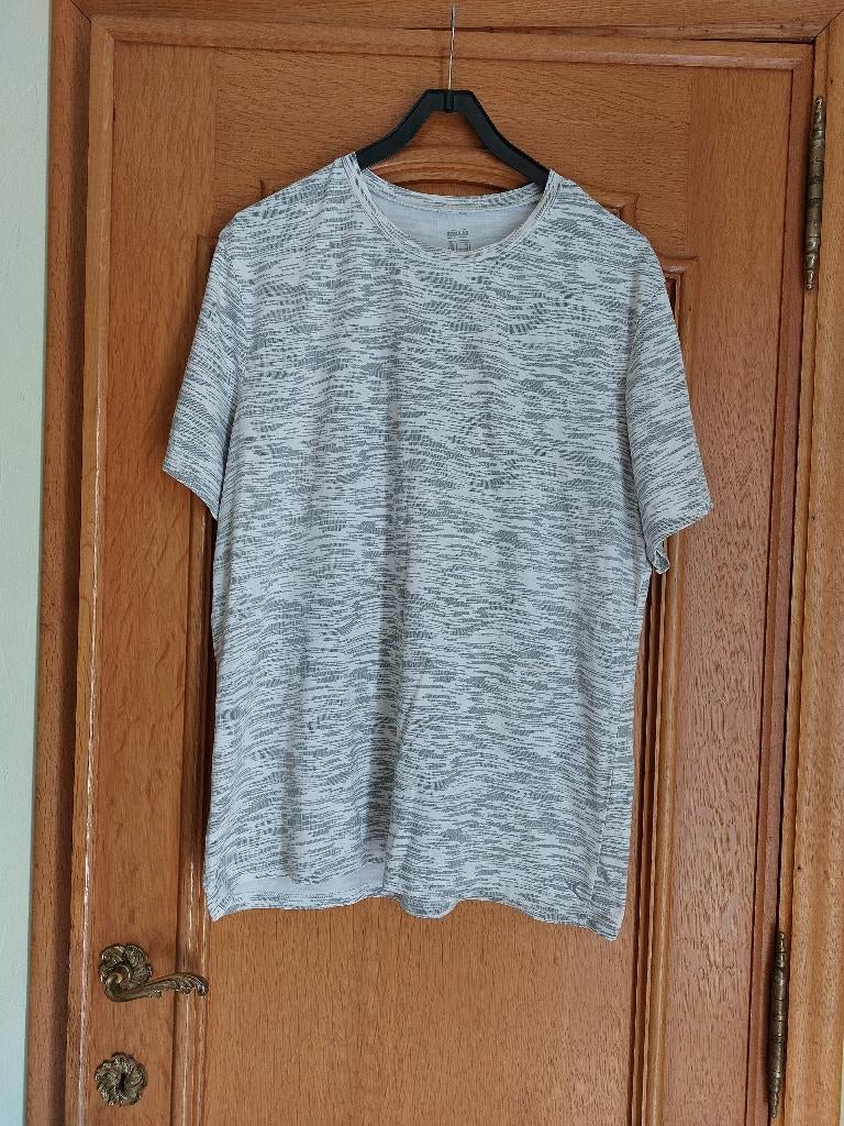 TS gris moucheté Decathlon taille L/XL, Gris, Taille 52/54 (L), Enlèvement, Decathlon