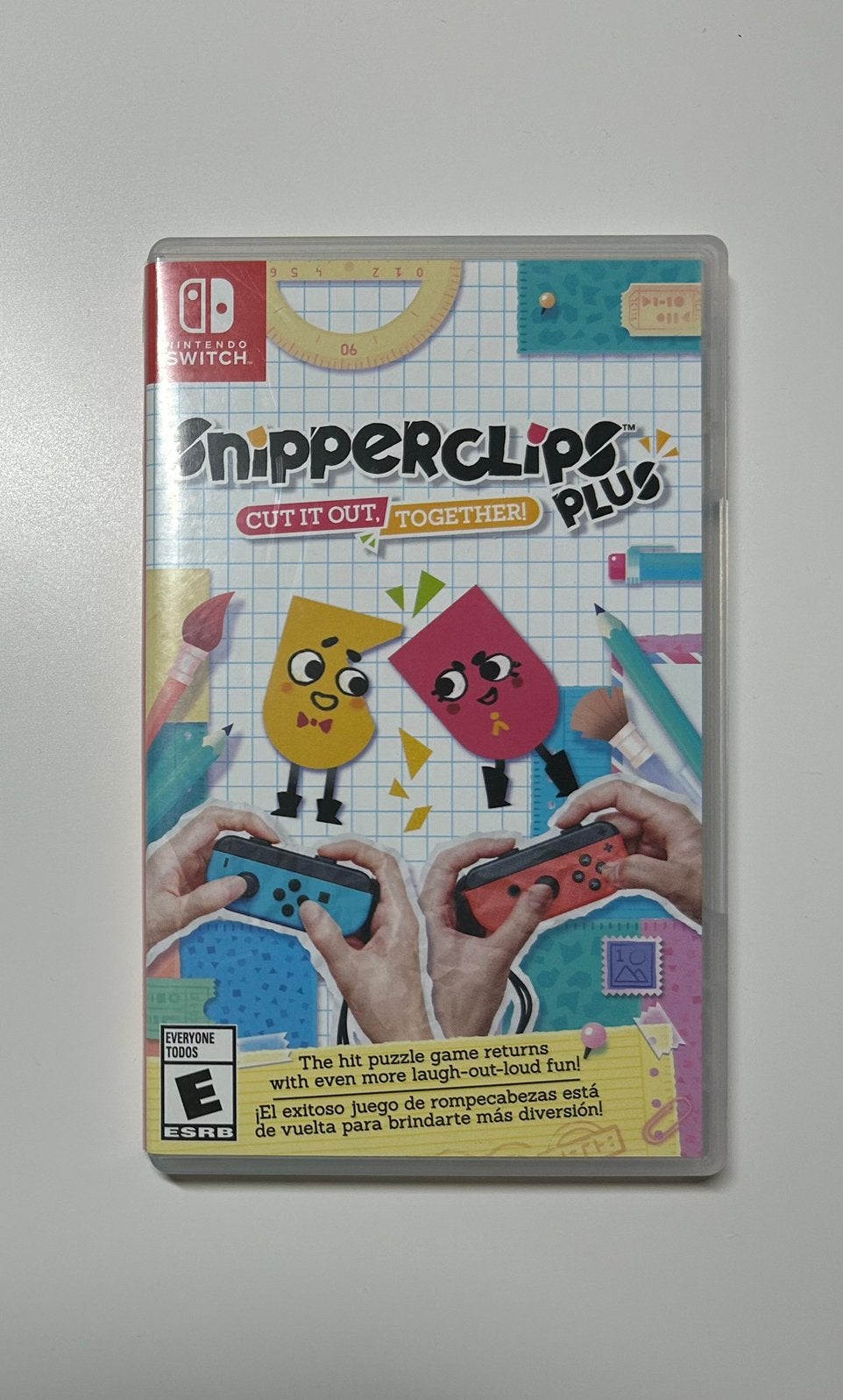 Snipperclips Plus - Nintendo Switch, Games en Spelcomputers, Ophalen of Verzenden, Zo goed als nieuw