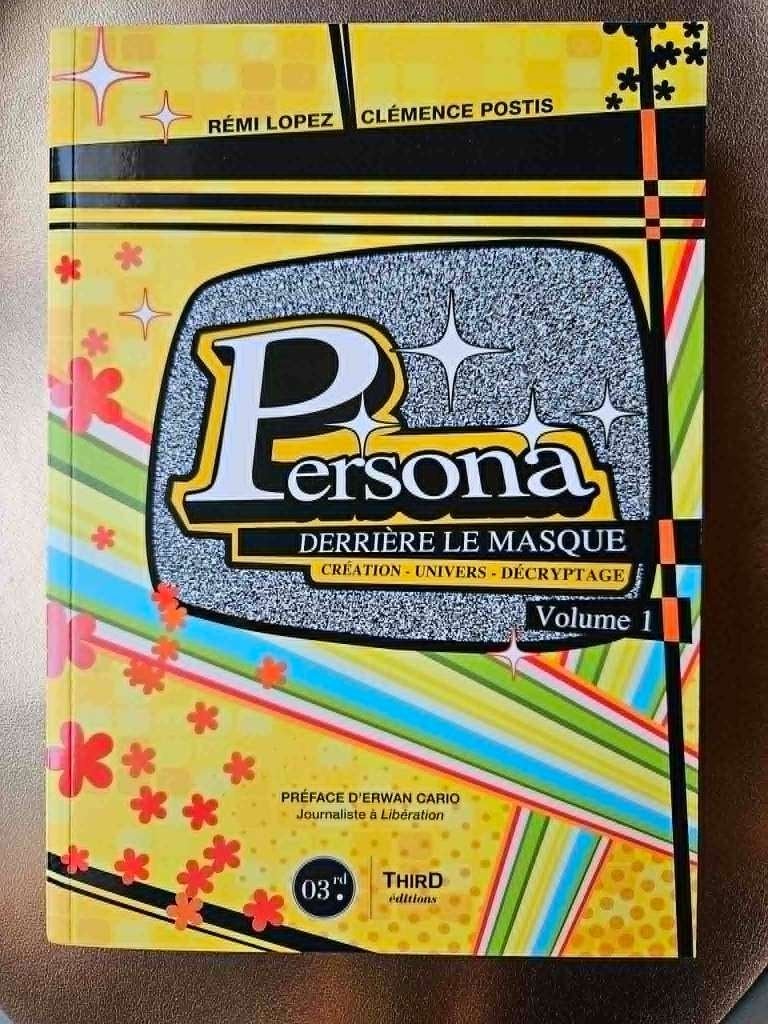 Livre Persona Derrière le masque volume 1 Third Editions, Boeken, Film, Tv en Media, Ophalen of Verzenden, Nieuw