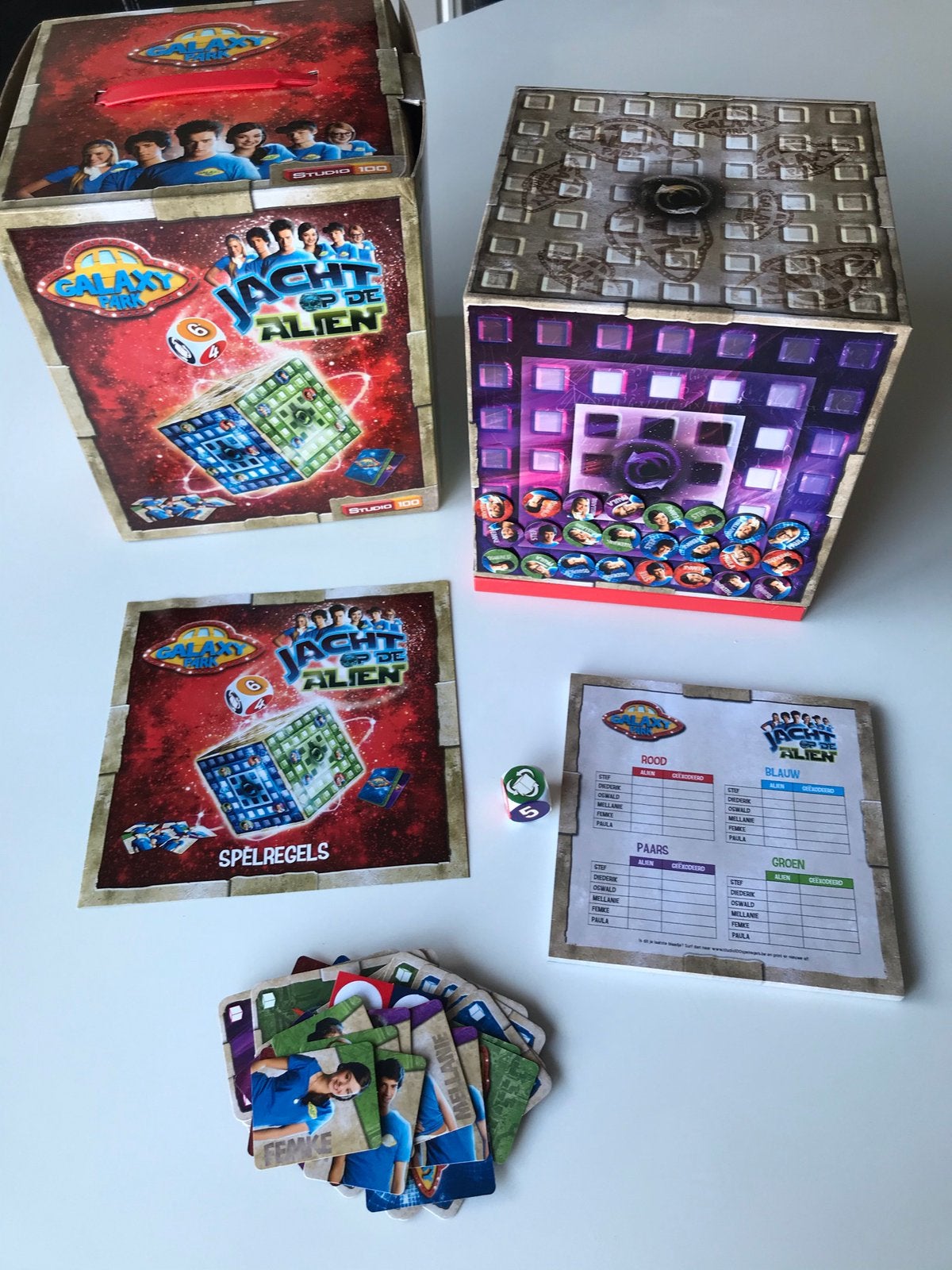 Spel jacht op de alien van Galaxy Park, Ophalen, Zo goed als nieuw