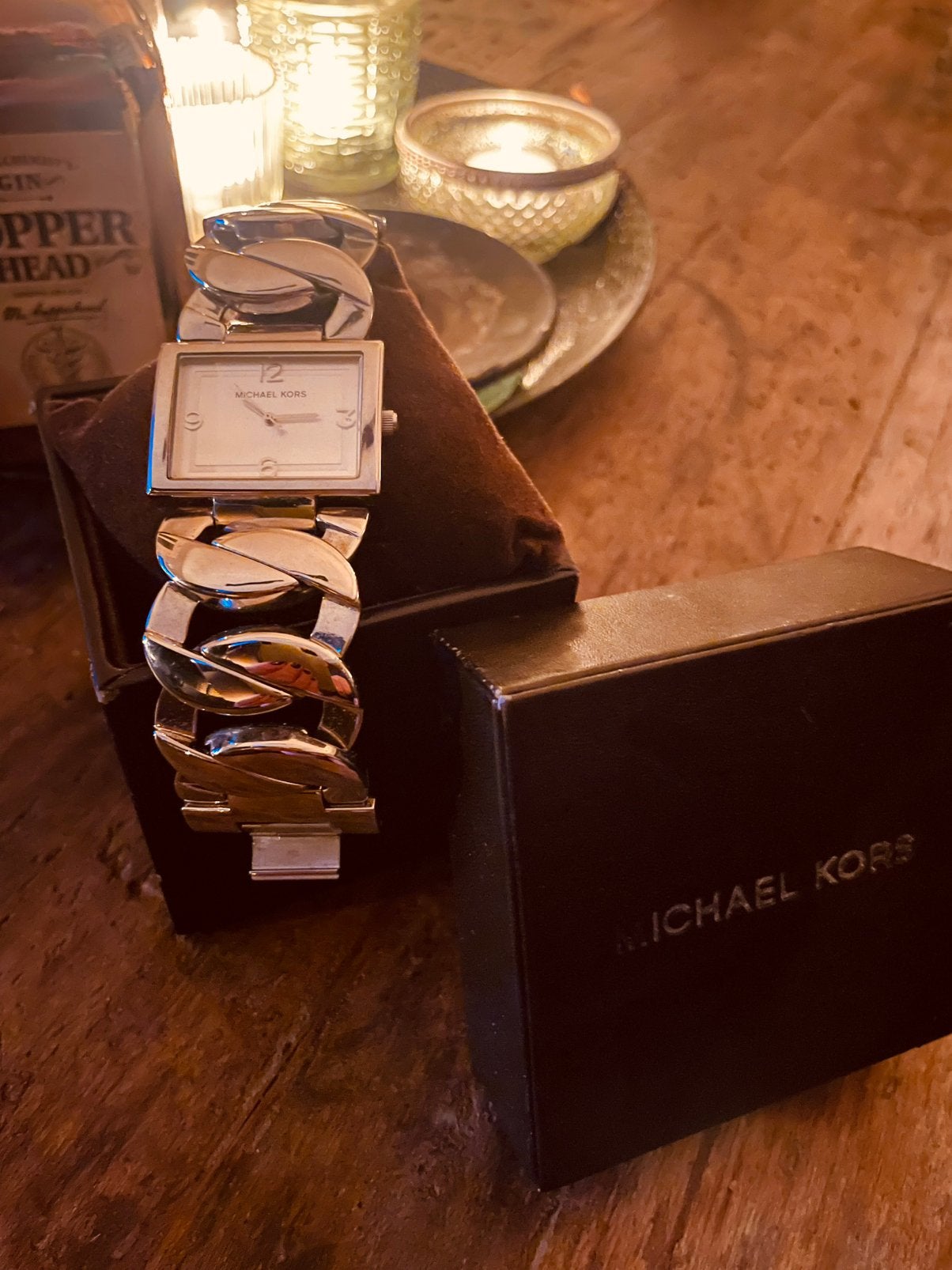 Michael Kors dameshorloge MK3132, Handtassen en Accessoires, Staal, Staal, Polshorloge, Zo goed als nieuw
