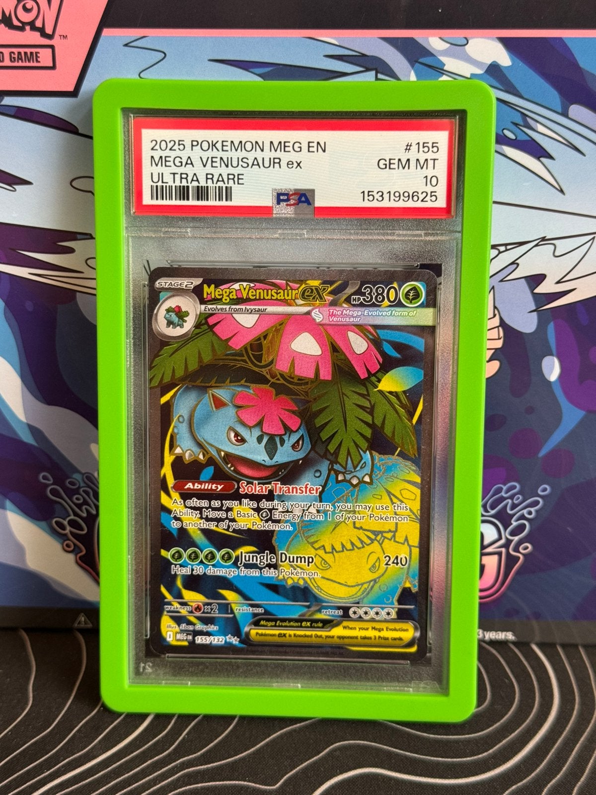 PSA 10 Mega Venusaur ex, Ophalen, Zo goed als nieuw