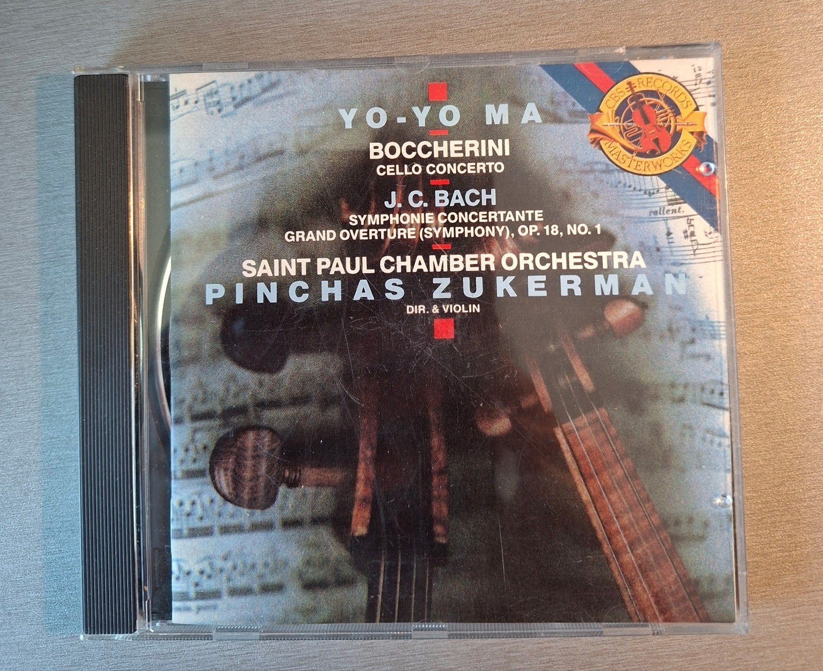 CD. Boccherini. Concerto pour violoncelle (CBS, Yo - Yo Ma)., CD & DVD, CD | Classique, Enlèvement ou Envoi