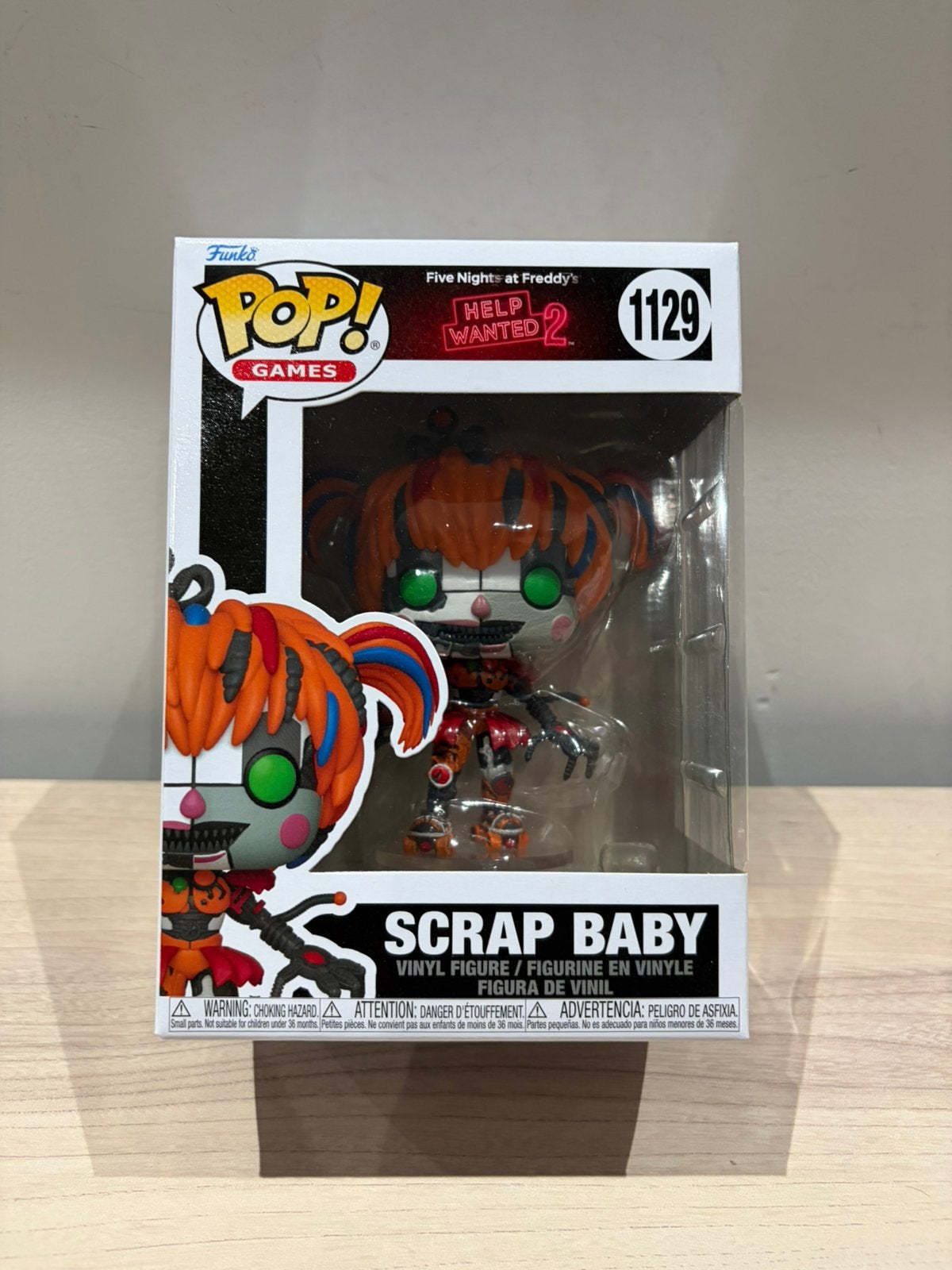 Funko Pop! Scrap Baby #1129 – Five Nights at Freddy’s Help, Ophalen of Verzenden, Zo goed als nieuw