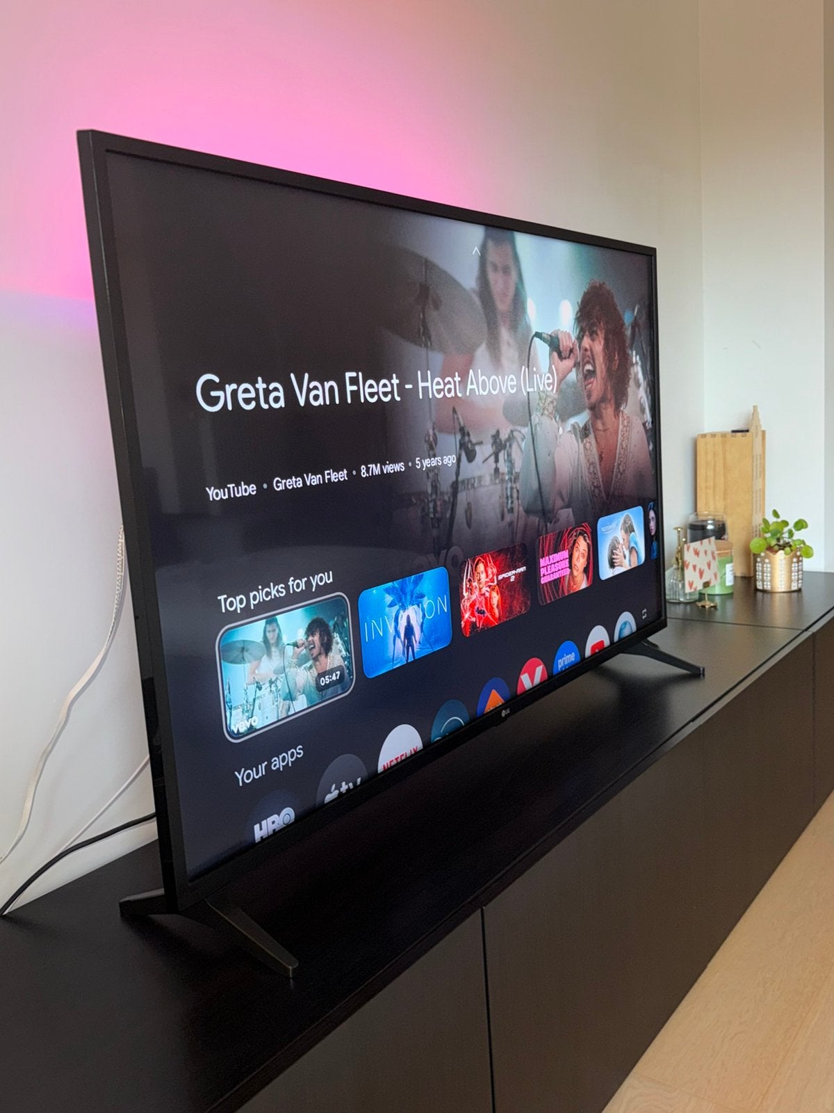 LG 50UP75006LF 50 inch 4K Smart TV, Ophalen, LED, Zo goed als nieuw, LG