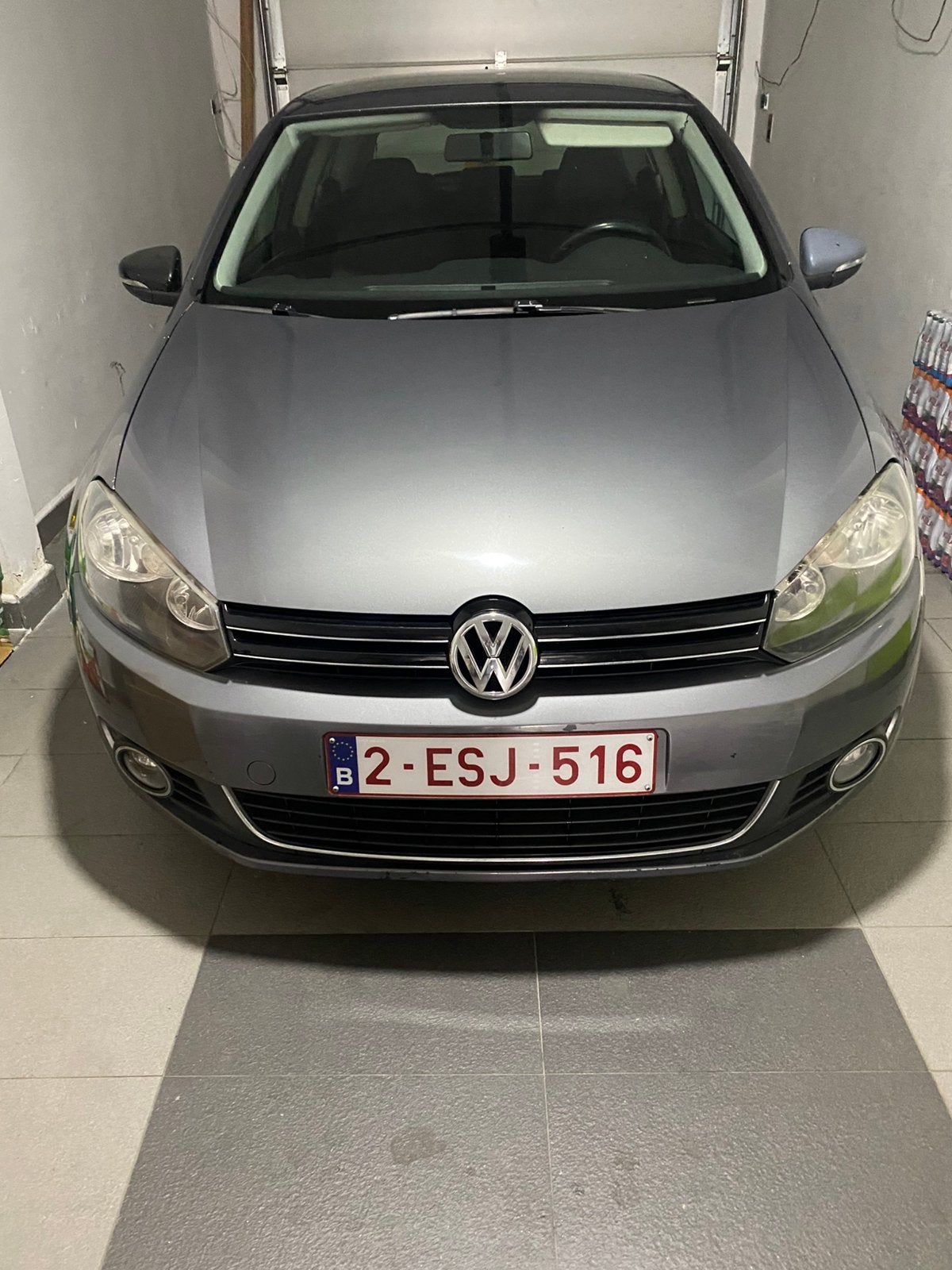 VW golf 6 tdi 2.0 automaat 3 deur, Auto's, Zwart, 4 cilinders, Leder en Stof, 20 cc