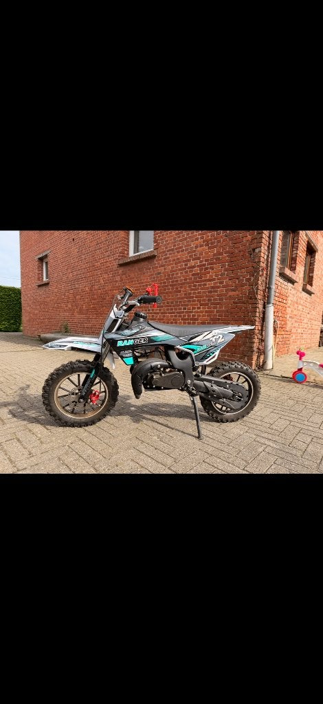 49cc pocket crosser, Fietsen en Brommers, Overige typen, 49 cc, Zo goed als nieuw, Schijfrem