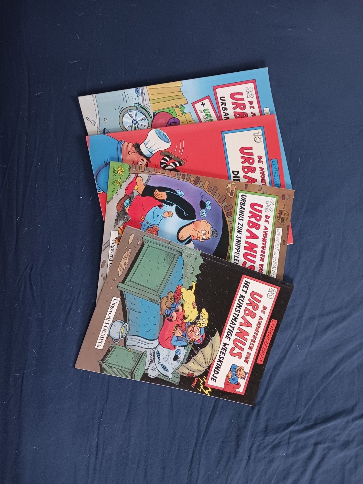 verschillende strips, Ophalen
