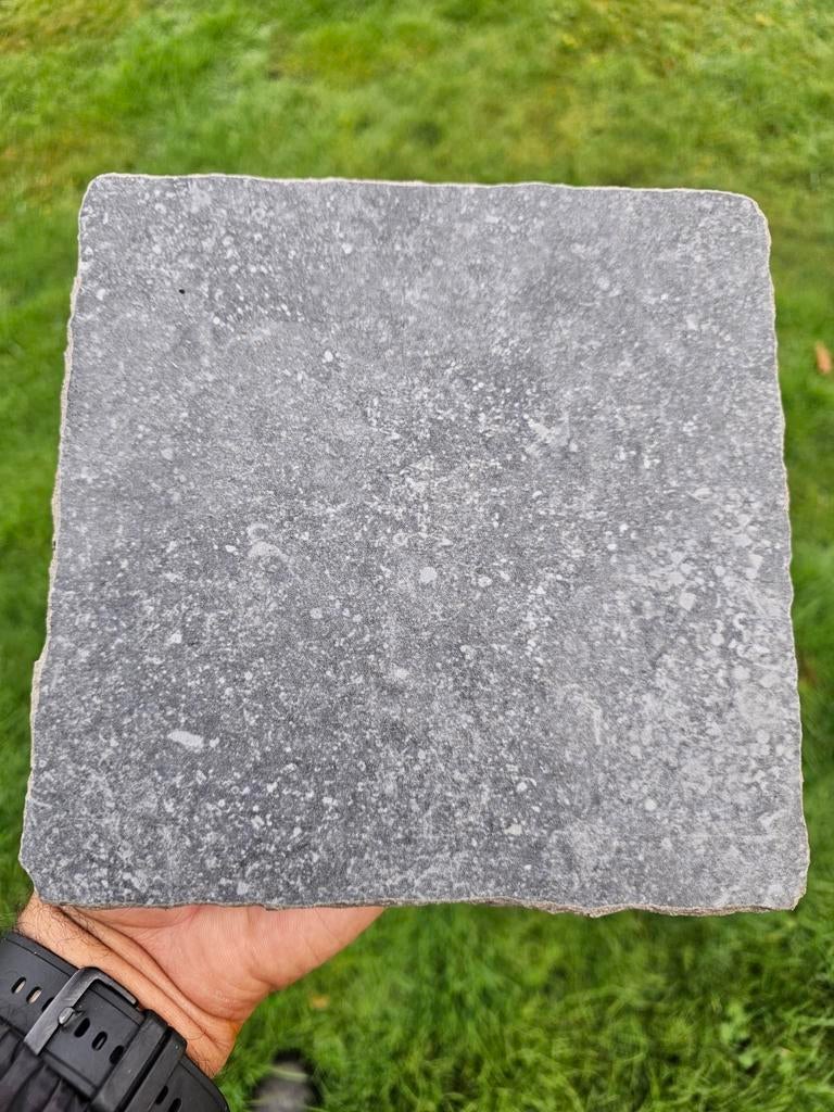 Keramische terrastegel 20x20 - Tilestone Belgian Black, Ophalen