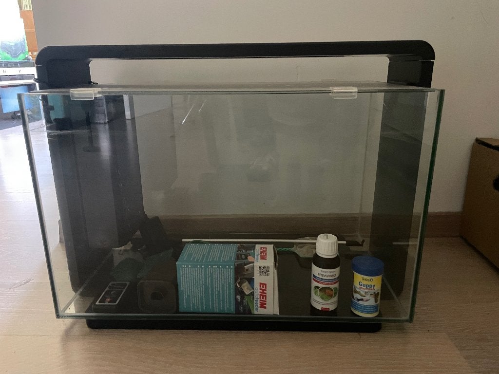 Superfish Home 30 Black avec accessoires, Aquarium vide, Enlèvement, Utilisé, Superfish