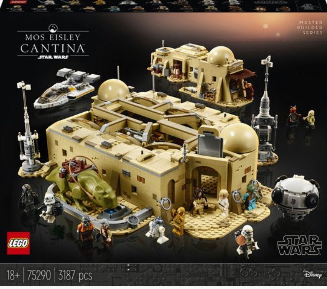 LEGO Star Wars 75290 Mos Eisley Cantina, Star Wars, Lego, Nieuw, Ophalen of Verzenden