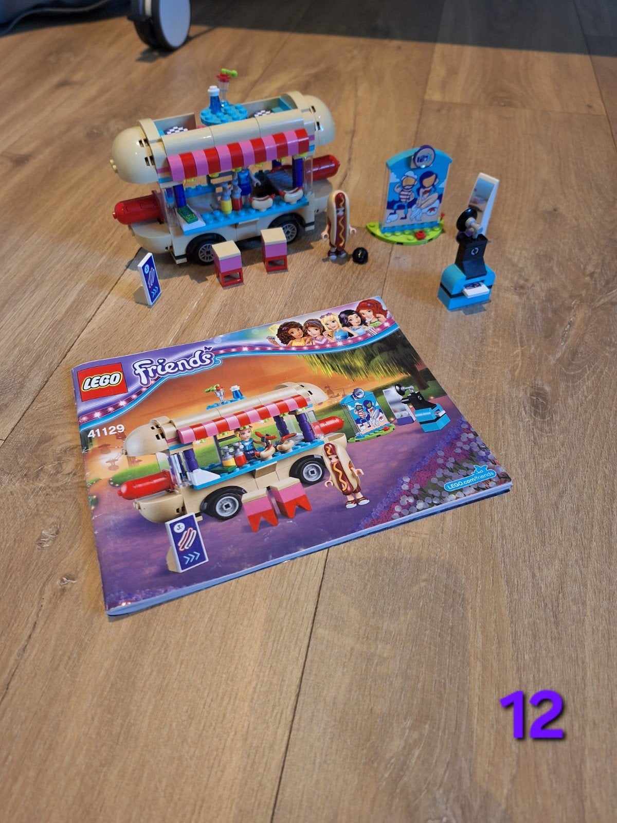 Lego friends hotdog kraam, Ophalen, Inclusief instructies, Lego, Friends