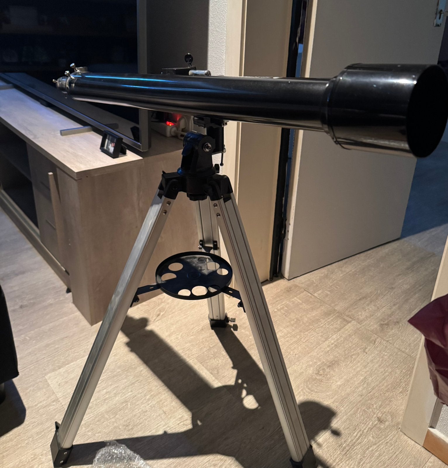 Telescoop, Audio, Tv en Foto, Optische apparatuur | Telescopen, Ophalen, Zo goed als nieuw