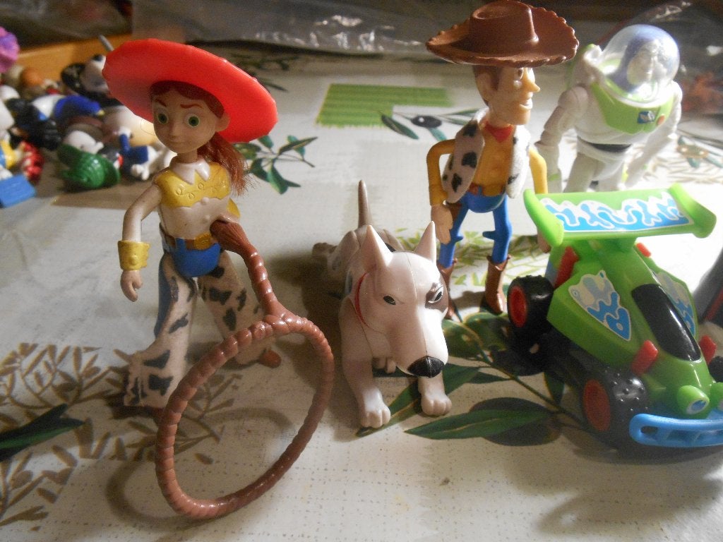 Toy story, Enlèvement ou Envoi, Utilisé, 1:35 à 1:50, Personnage ou Figurines