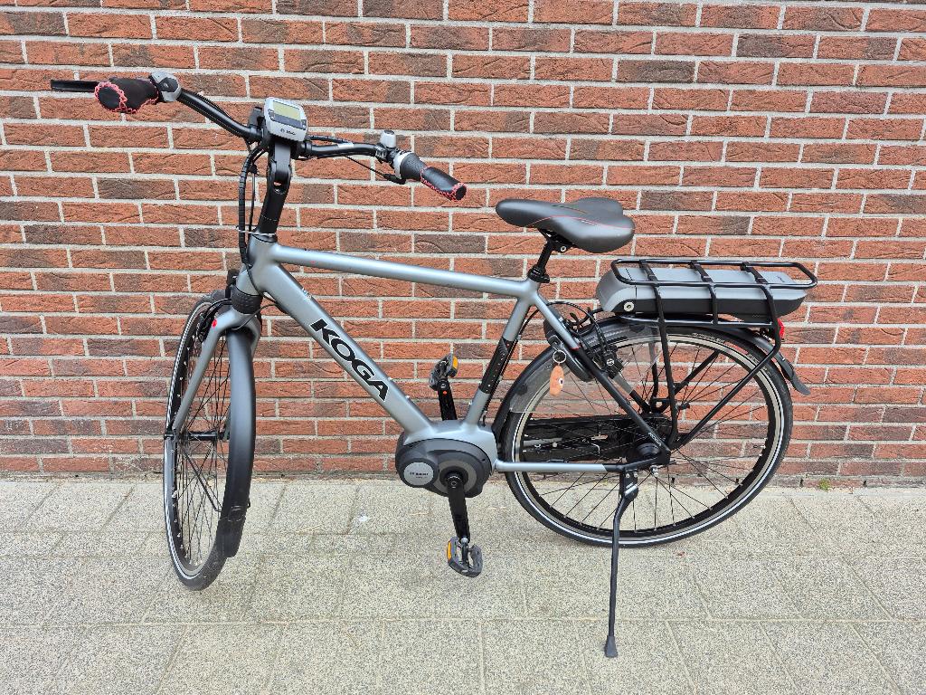 Elektrische herenfiets, Fietsen en Brommers, 53 tot 57 cm, Ophalen, Zo goed als nieuw, Versnellingen