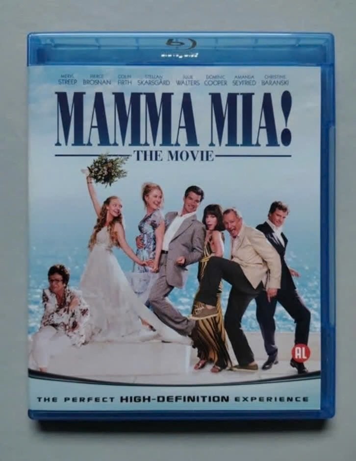 Blu-ray Mamma Mia! (2008) Meryl Streep Pierce Brosnan, Cd's en Dvd's, Blu-ray, Ophalen of Verzenden, Nederlands, Blu-ray, Nederlands