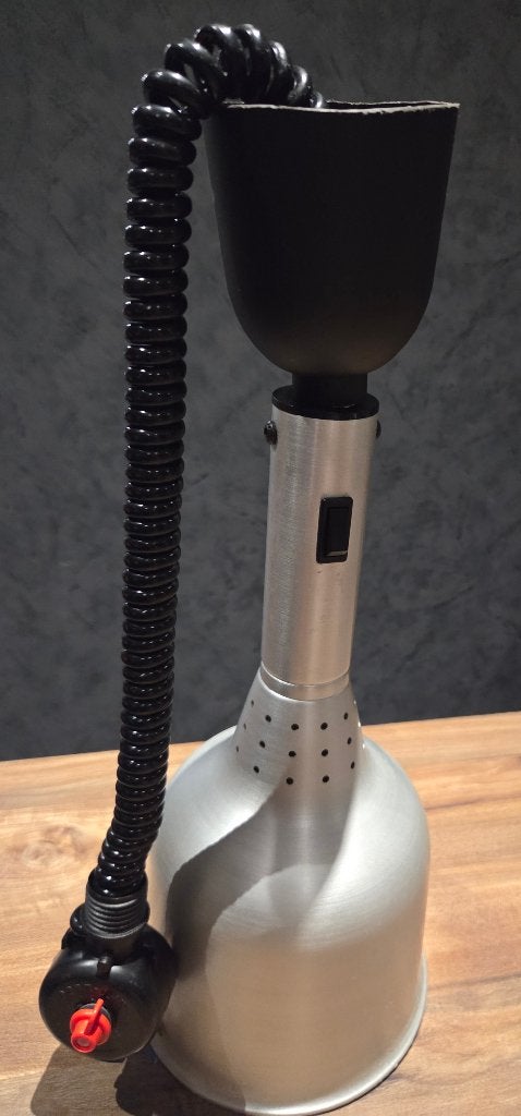 Lampe chauffante horeca, Enlèvement