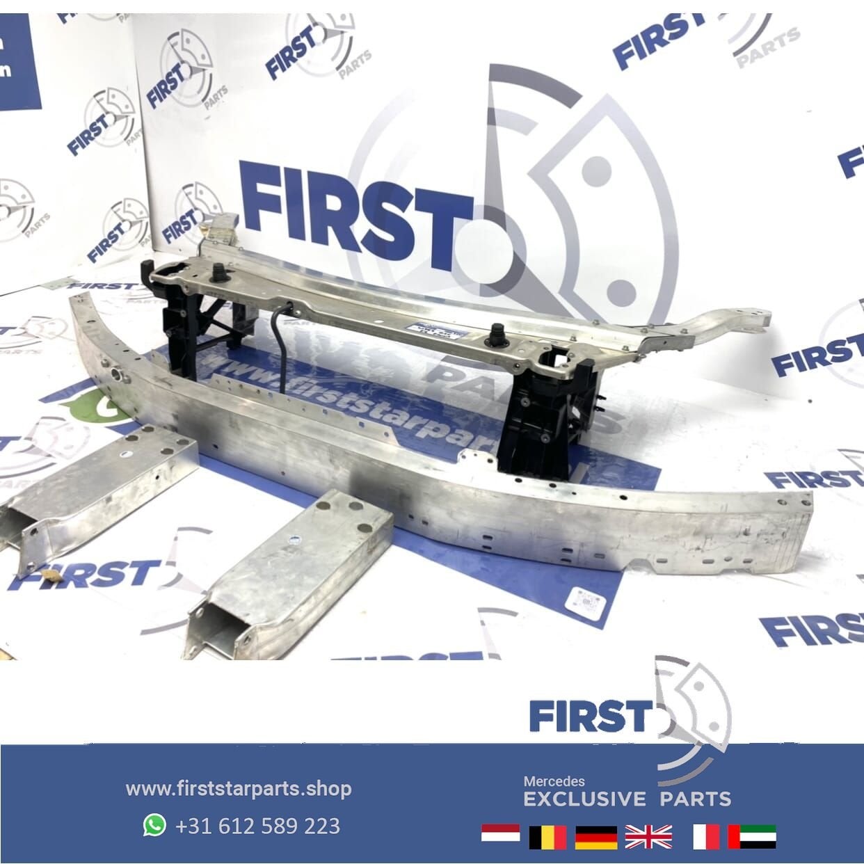 W253 C253 GLC VOORFRONT ALUMINIUM FRONT Mercedes GLC Klasse, Auto-onderdelen, Gebruikt, -, Voor, Ophalen of Verzenden