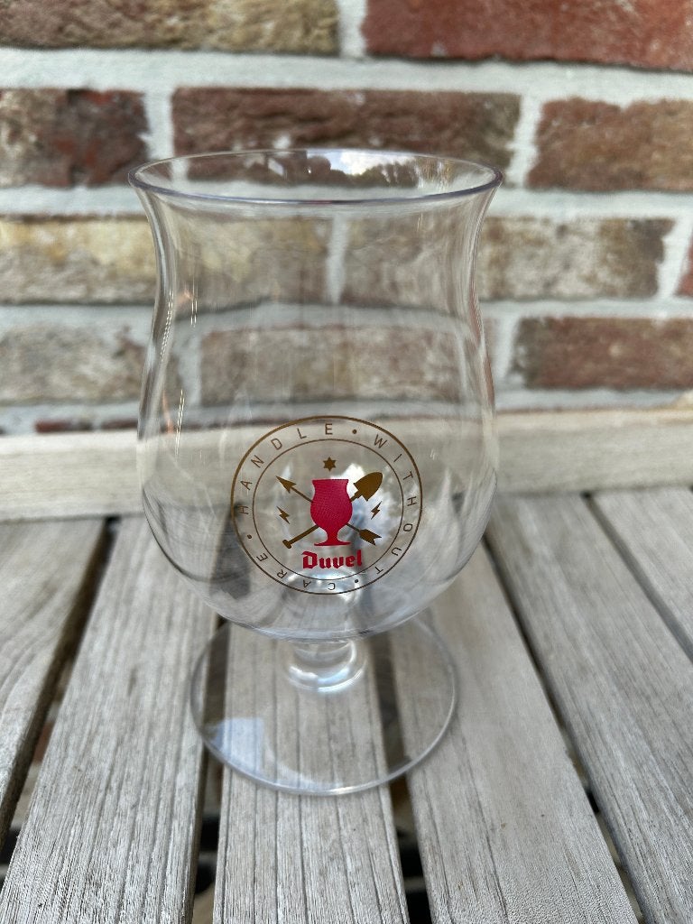 DUVEL TRITAN "HANDLE WITHOUT CARE", Enlèvement ou Envoi, Comme neuf, Verre ou Verres, Duvel