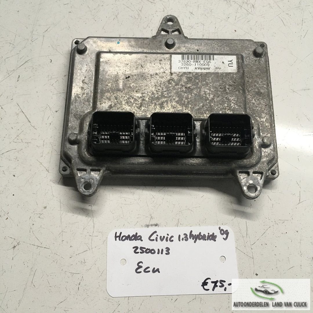Honda Civic 1.3 Hybride 2009   ECU  37820-RMX-E06    3260-11, -, Utilisé, -, -