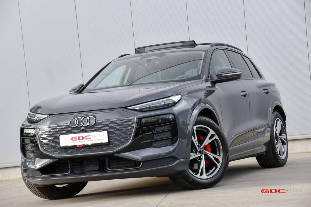Audi Q6 e-tron Q6 e-Tron I Trekhaak I Pano I HUD I 360 cam, Autos, Audi, Argent ou Gris, Entreprise, Noir, 5 places