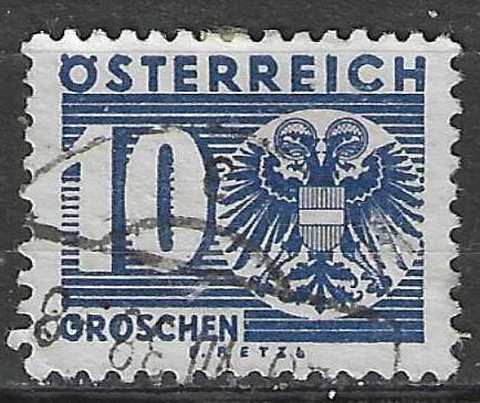 Autriche 1935 - Yvert 159TX - Timbre fiscal - 10 g (ST), Envoi, Affranchi