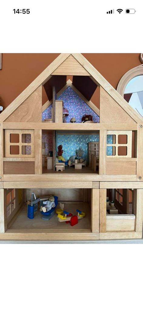 Poppenhuis, Enfants & Bébés, Jouets | Maisons de poupées, Enlèvement, Comme neuf, Maison de poupées