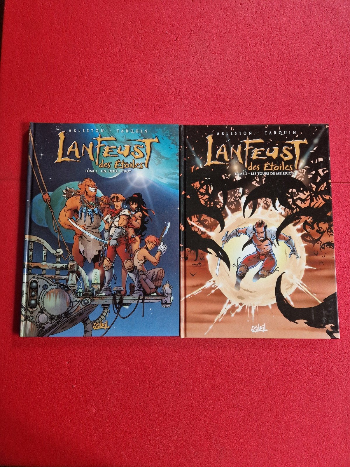 Lot de 2 bd lanfeust des étoiles 1 et 2, Livres, Enlèvement ou Envoi