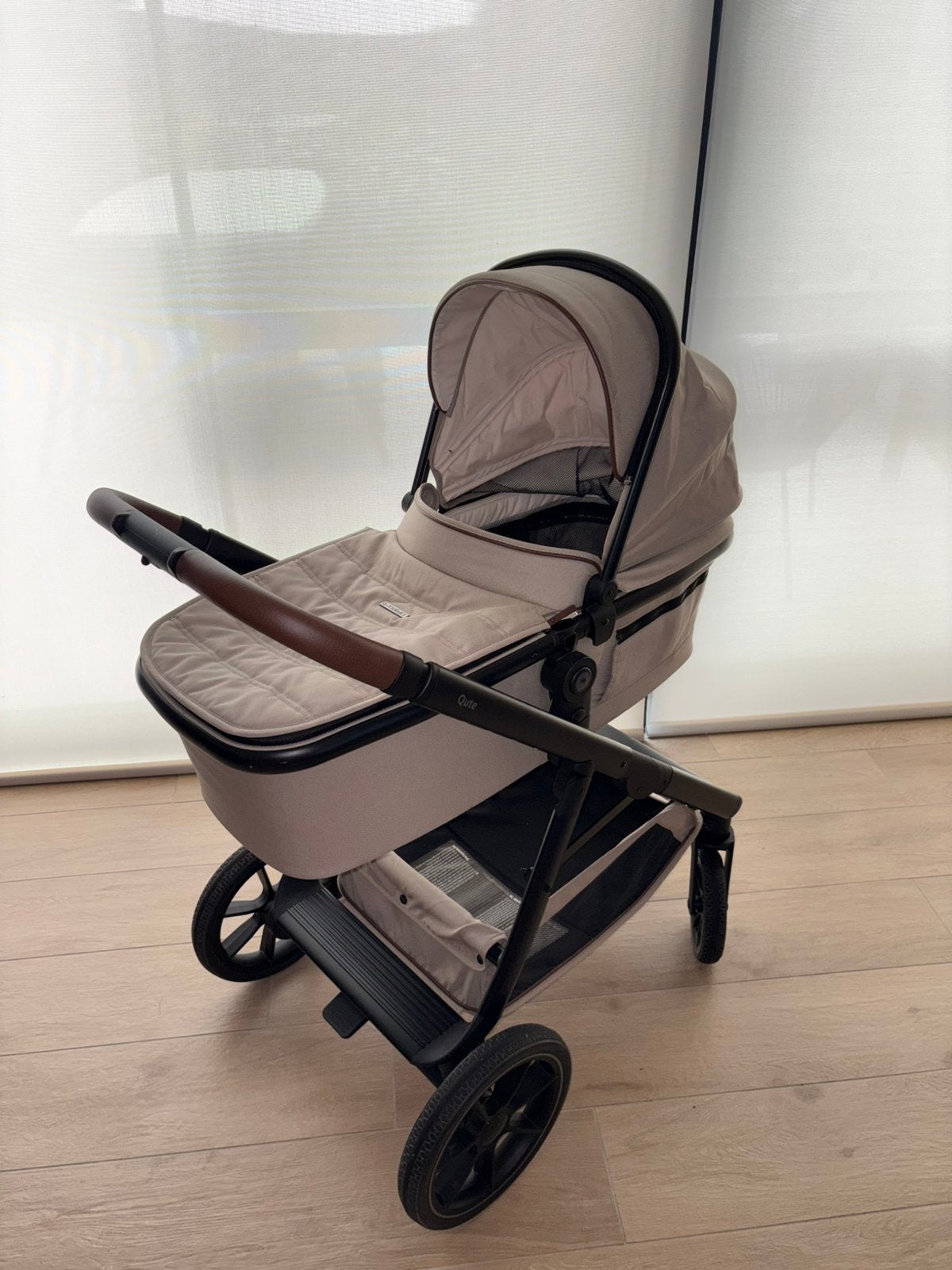 Buggy Q-Journey Taupe, Enlèvement, Comme neuf, Poussette