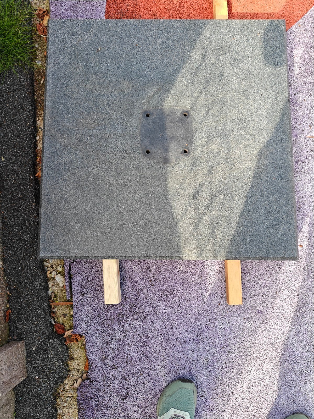 parasolvoet beton, Tuin en Terras, Ophalen of Verzenden, Parasolvoet