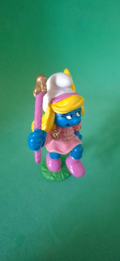 Smurfin majorette roze laarsjes, Collections, Schtroumpfs, Enlèvement ou Envoi, Neuf, Schtroumpfette, Poupée, Figurine ou Peluche