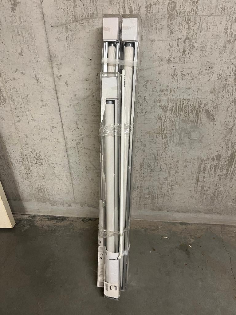 IKEA SKOGSKLÖVER rolgordijnen – 3 stuks, Huis en Inrichting, Stoffering | Gordijnen en Lamellen, Ophalen, Gebruikt, Wit
