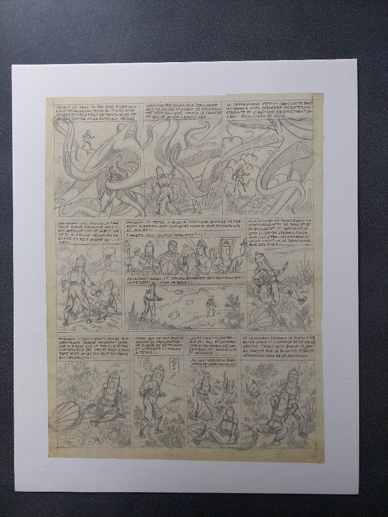 SERIGRAPHIE - BLAKE ET MORTIMER - SECRET ESPADON - JACOBS, Livres, Enlèvement