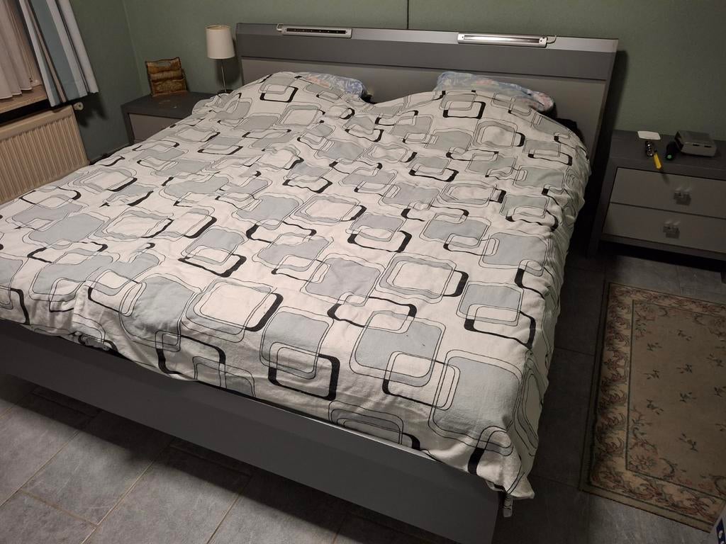 Boxspring met kast, Huis en Inrichting, Ophalen, 180 cm
