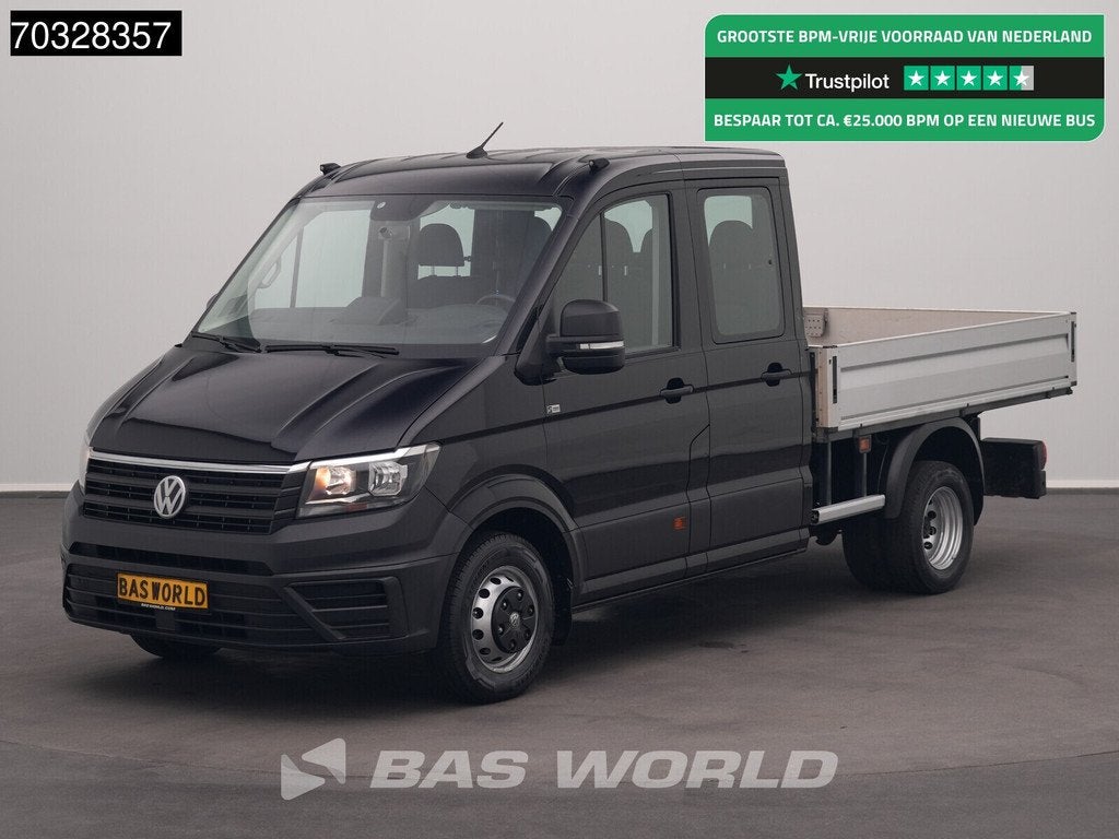 Volkswagen Crafter 122pk Dubbel Cabine Open Laadbak Dubbellu, 90 kW, Gebruikt, Euro 6, 4 cilinders