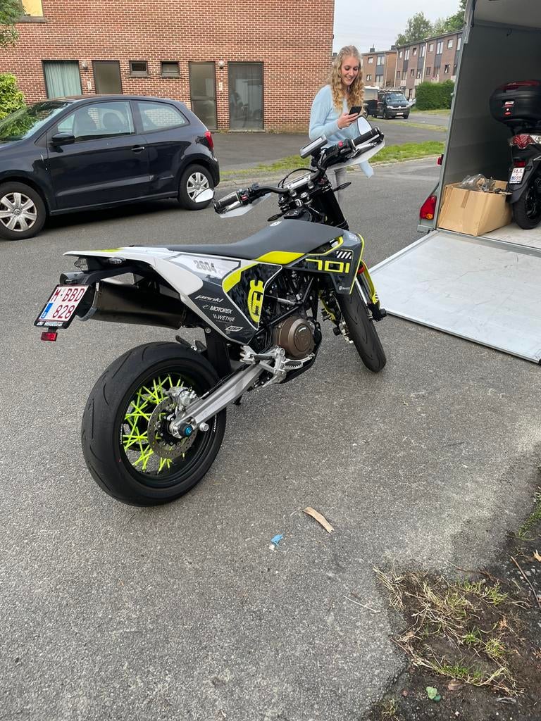 Husqvarna 701, Ophalen, Zo goed als nieuw
