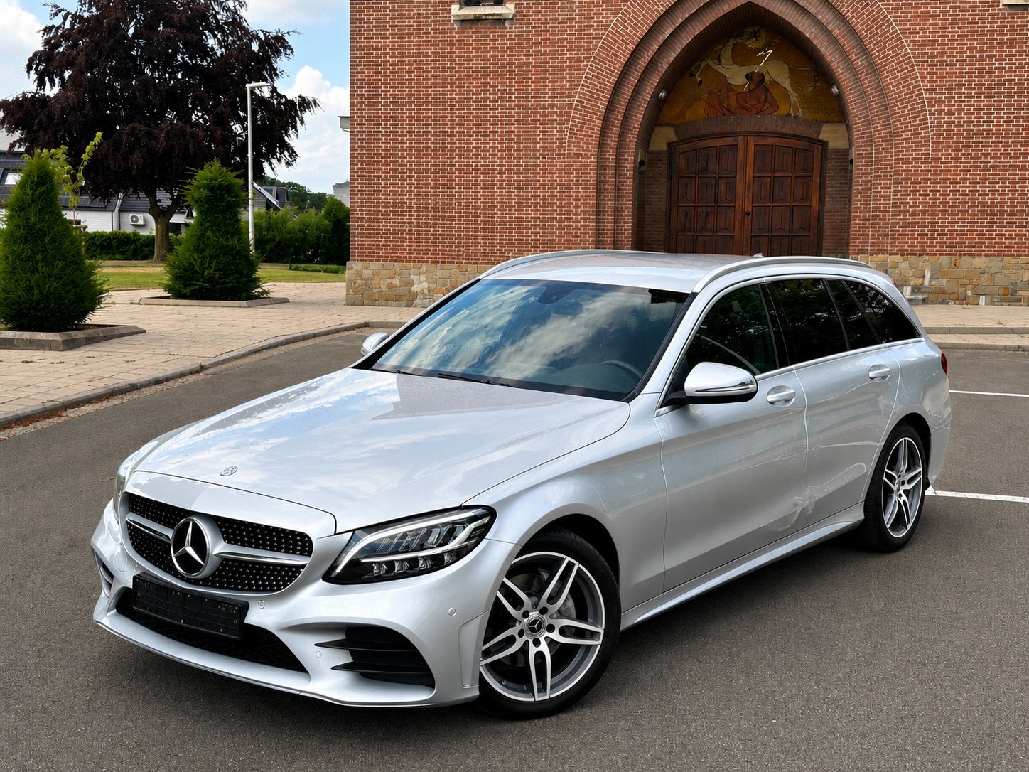 (Keuring) Mercedes-Benz C180d *AMG Line* | Dig. Dashboard,.., Autos, Achat, Euro 6, Entreprise, Diesel