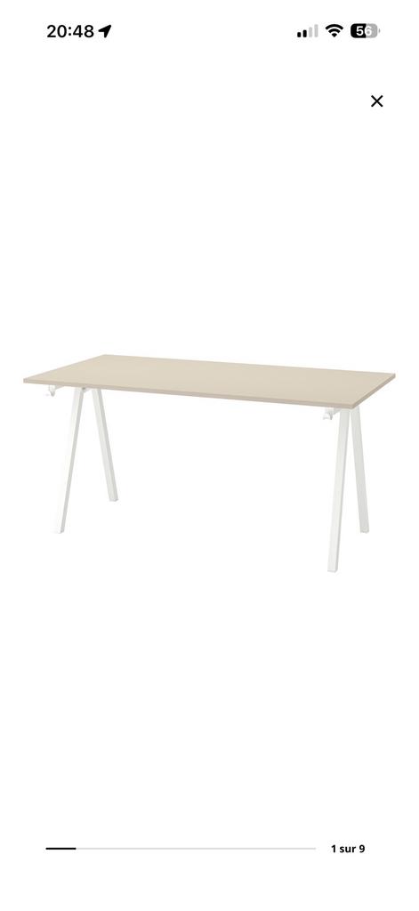 Bureau ikea, Huis en Inrichting, Bureaus, Ophalen, Demontabel, Schoolbureau, Zo goed als nieuw
