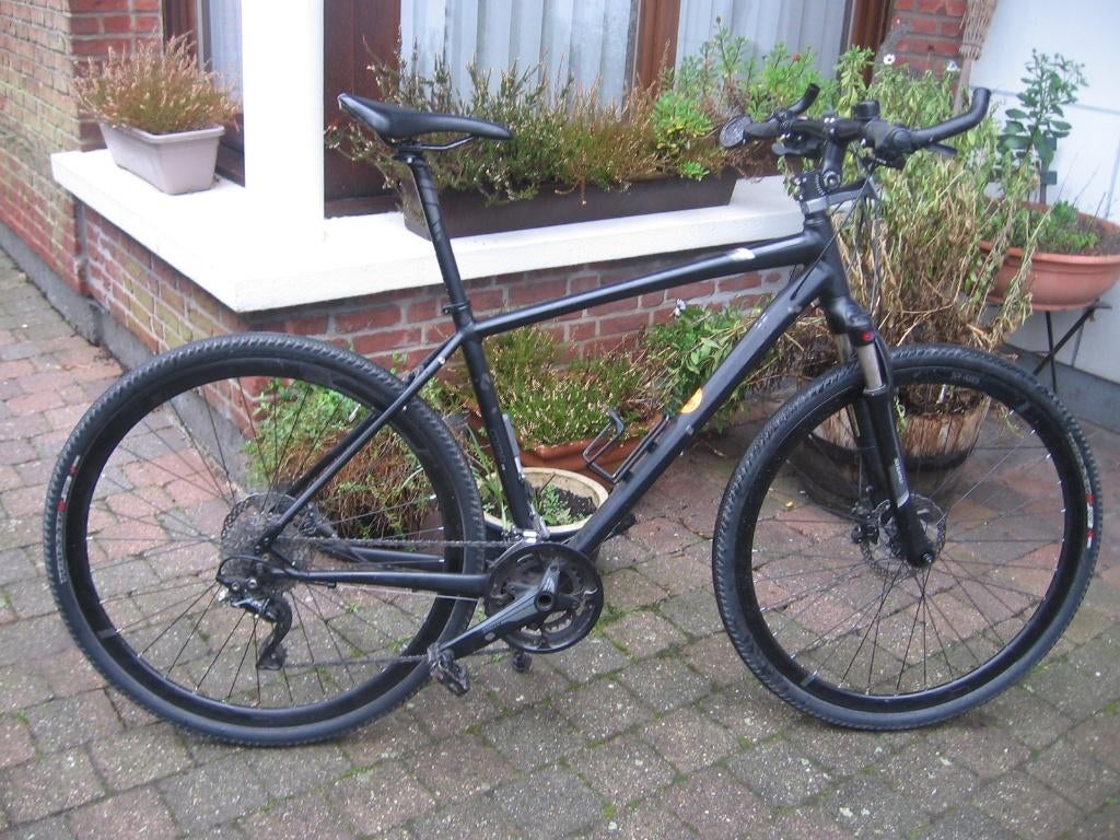 28 inch aluminium crosstrail cyclo crosser in nieuwstaat, Vélos & Vélomoteurs, 49 à 53 cm, Aluminium, Comme neuf, Enlèvement