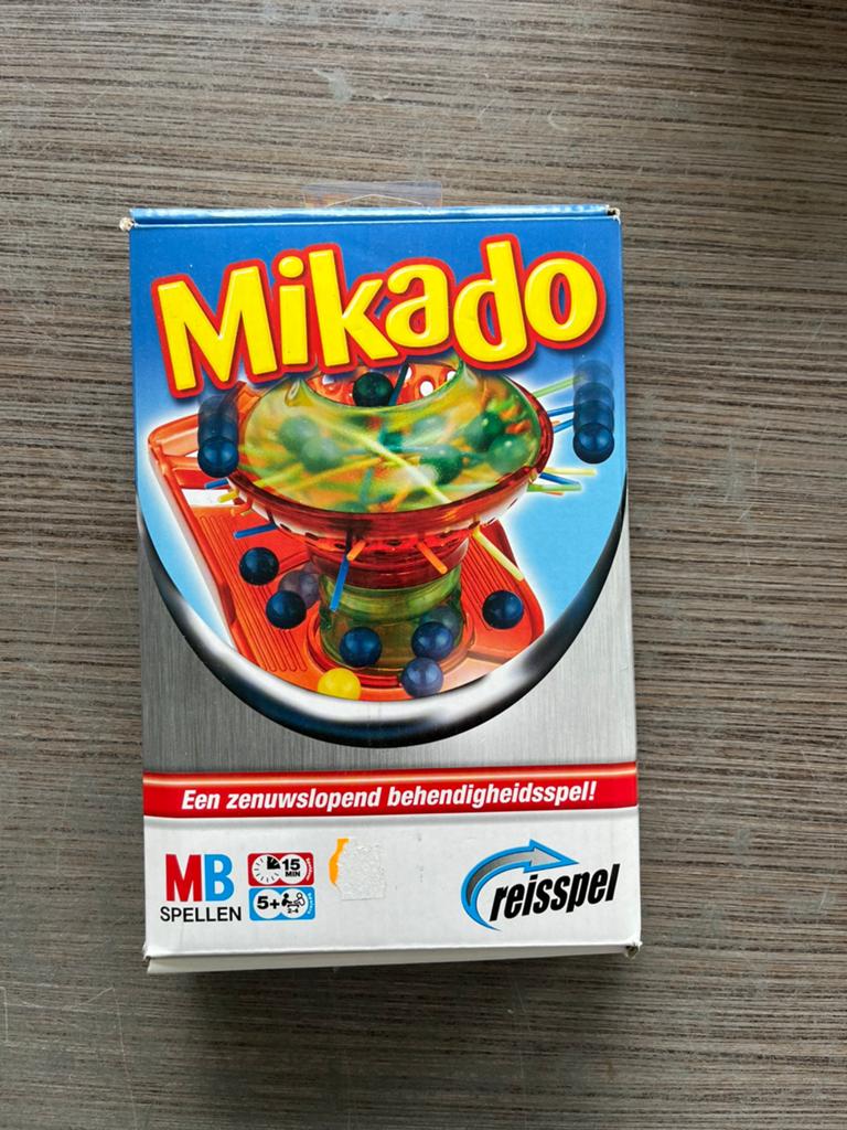 Mikado reisspel, Hobby en Vrije tijd, Gezelschapsspellen | Overige, Ophalen, Zo goed als nieuw