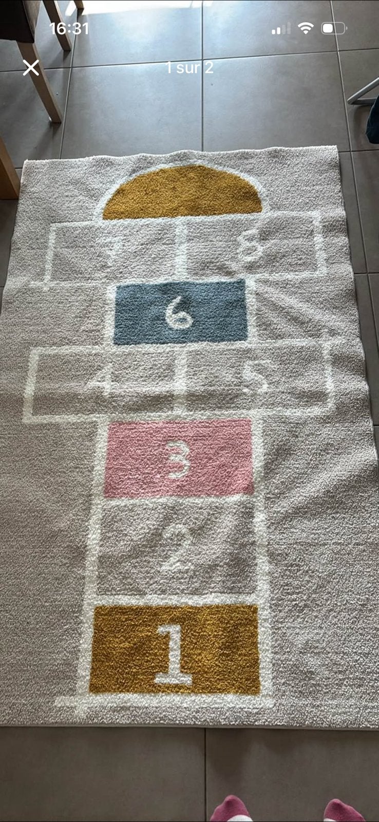 Tapis enfant, Enlèvement, Comme neuf