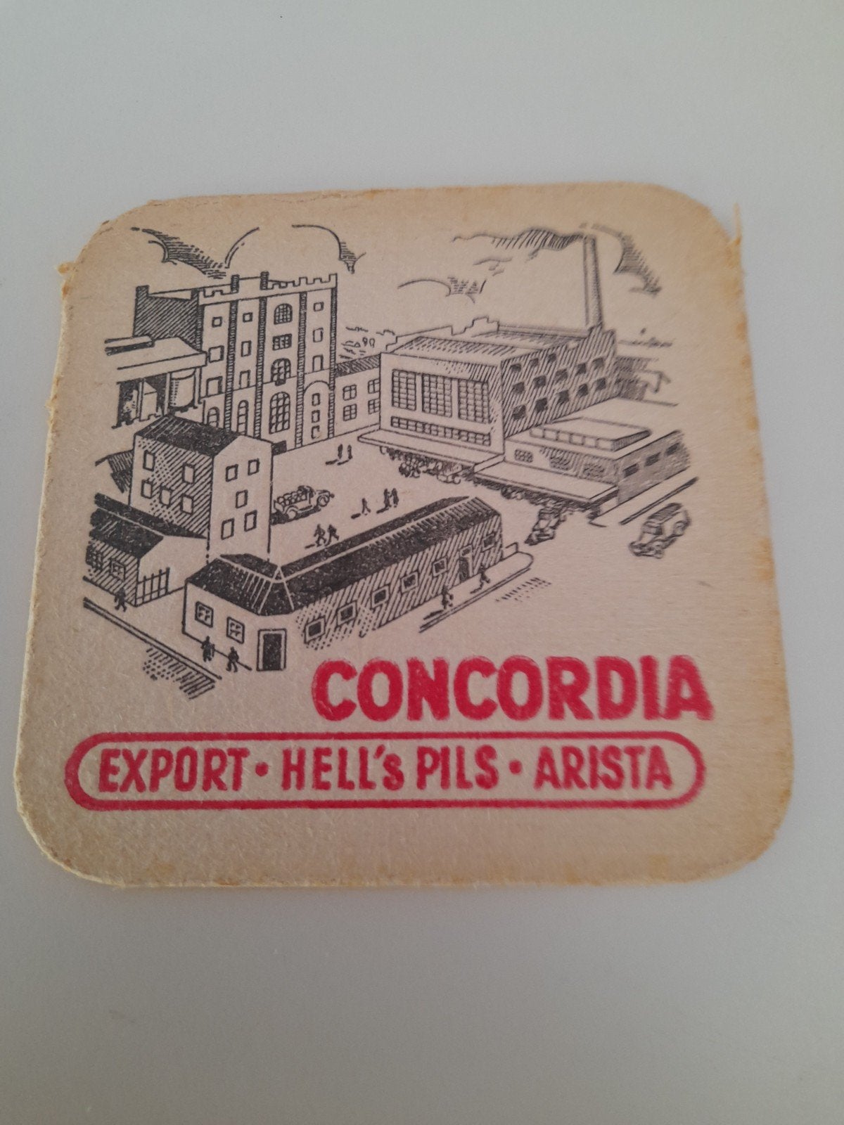 bierviltje brouwerij concordia geraardsbergen, Verzamelen, Ophalen of Verzenden