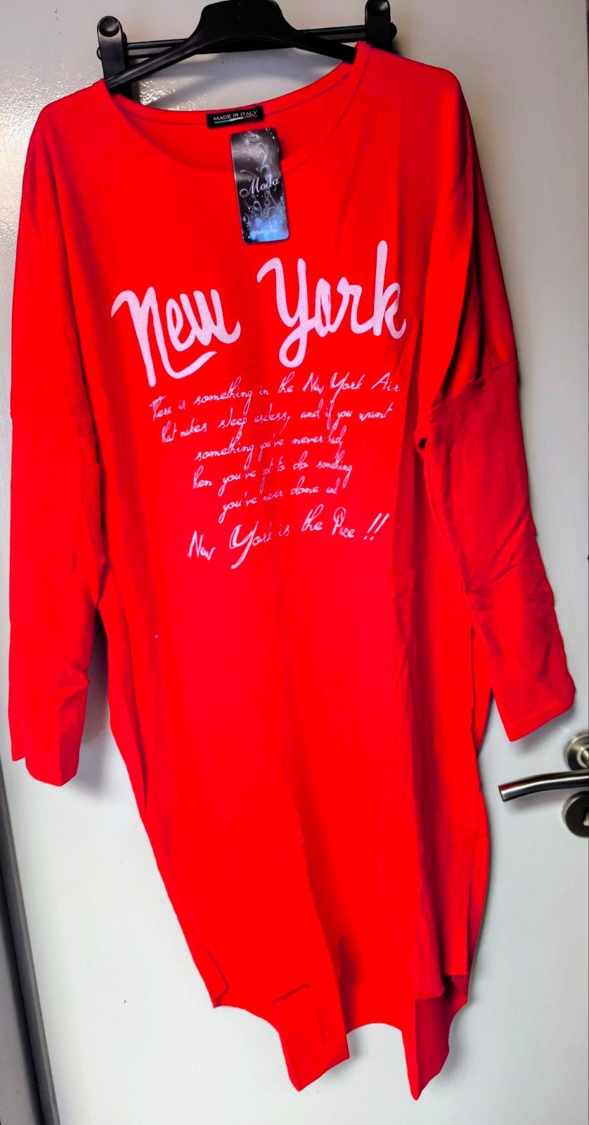 Tuniek uit New York., Made in Italia, Ophalen of Verzenden, Nieuw, Maat 46/48 (XL) of groter